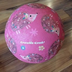 Hedgehog rubber ball.